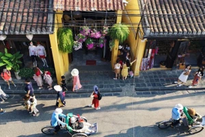 Hội An là một trong những điểm đến thu hút đông đảo du khách Nhật Bản ghé thăm. (Ảnh: TTXVN)