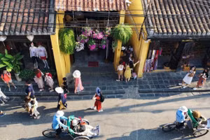 Hội An là một trong những điểm đến thu hút đông đảo du khách Nhật Bản ghé thăm. (Ảnh: TTXVN)