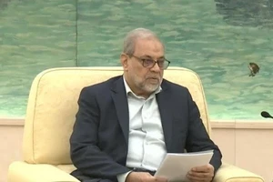 Ông Mohammad Bagher Zolghadr - tân Thư ký Hội đồng An ninh Quốc gia Tối cao Iran. (Ảnh: CCTV)