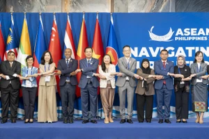 Lãnh đạo cơ quan du lịch các quốc gia ASEAN tại Hội nghị Cơ quan Du lịch Quốc gia ASEAN lần thứ 63 diễn ra vào ngày 26/1 vừa qua. (Ảnh: TITC)