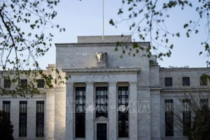 Trụ sở Cục Dự trữ liên bang Mỹ (Fed) ở Washington, DC. (Ảnh: THX/TTXVN)