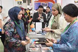 B2B được xem là hoạt động trọng tâm tại Hội chợ Du lịch quốc tế Việt Nam 2026. (Ảnh: SƠN TÙNG)