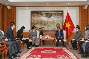 Quang cảnh buổi làm việc. (Ảnh: TITC)