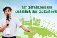 TS, Nguyễn Sỹ Linh (Trưởng Ban Biến đổi khí hậu, Viện Chiến lược chính sách phát triển nông nghiệp và môi trường).