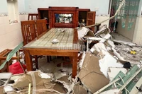 Tính đến 17 giờ ngày 7/11, bão số 13 đã gây thiệt hại tại khu vực Tây Nguyên và Quảng Ngãi với tổng số tiền ban đầu ước khoảng 7.050 tỷ đồng.