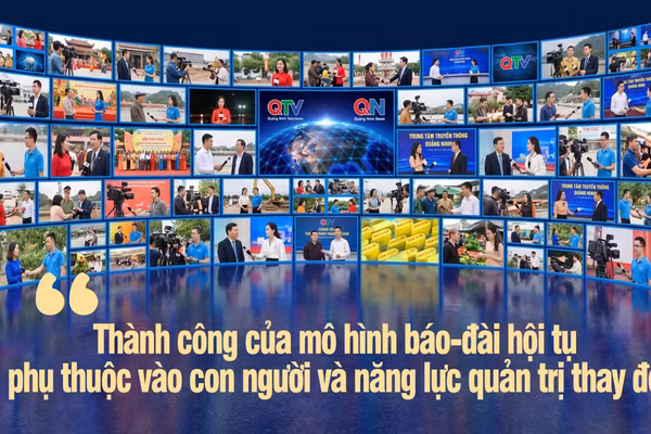 Thành công của mô hình báo-đài hội tụ phụ thuộc vào con người và năng lực quản trị thay đổi