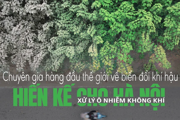 Chuyên gia hàng đầu thế giới về biến đổi khí hậu hiến kế cho Hà Nội xử lý ô nhiễm không khí