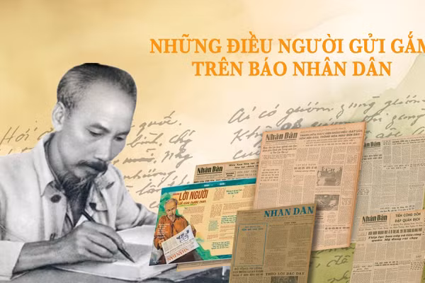 Những điều Người gửi gắm trên Báo Nhân Dân