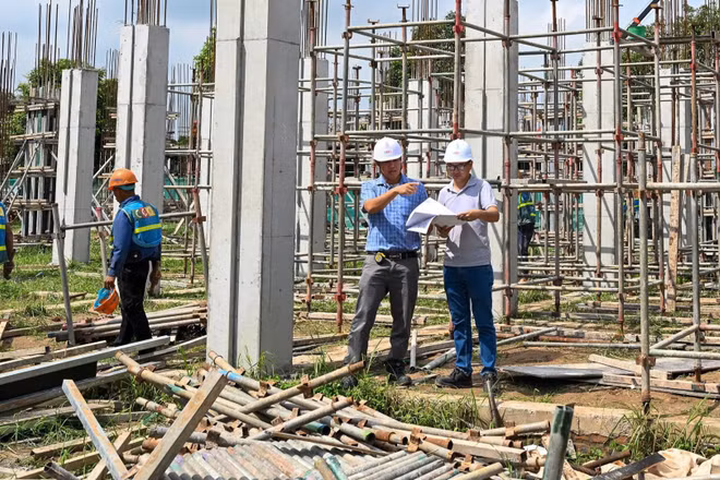 Dự án khu đô thị CEOHomes tại xã Quang Minh (Hà Nội) sau 20 năm ách tắc đã được khơi thông, tiếp tục triển khai. (Ảnh: DUY LINH)