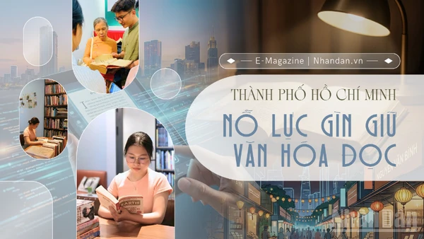 Thành phố Hồ Chí Minh gìn giữ văn hóa đọc bền vững