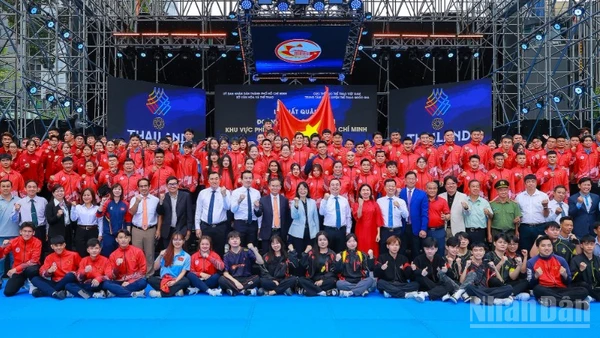 Đoàn thể thao Thành phố Hồ Chí Minh và phía nam xuất quân dự SEA Games 33