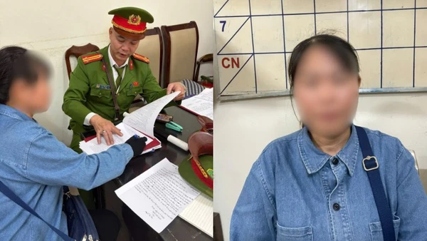 Chị N.T.T. bị xử phạt 225 nghìn đồng.