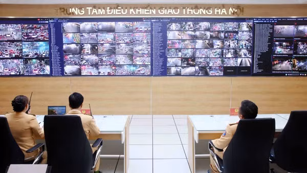 Trung tâm điều khiển giao thông Hà Nội.