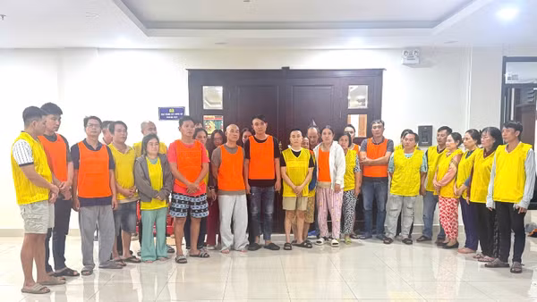 Các đối tượng trong vụ án. (Ảnh: Bộ Công an)