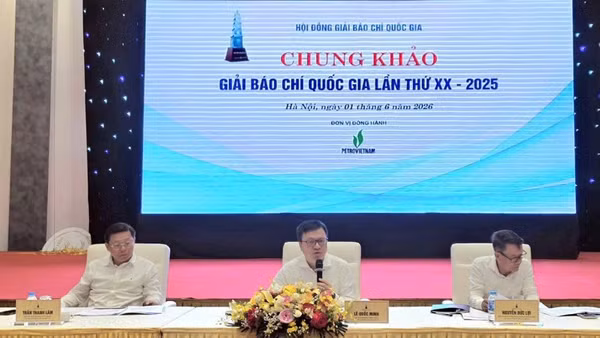 Chủ tọa Hội đồng Chung khảo Giải Báo chí Quốc gia lần thứ XX- năm 2025.