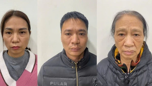 Tạm giữ hình sự ba đối tượng.