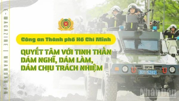 Công an Thành phố Hồ Chí Minh: Quyết tâm với tinh thần dám nghĩ, dám làm, dám chịu trách nhiệm 