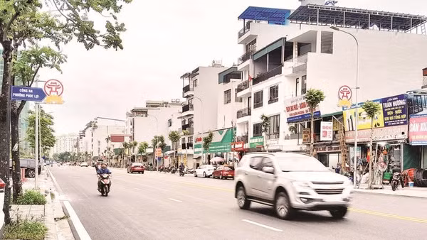 Đường Nguyễn Lam sau khi được hoàn thiện đã khang trang, hiện đại hơn