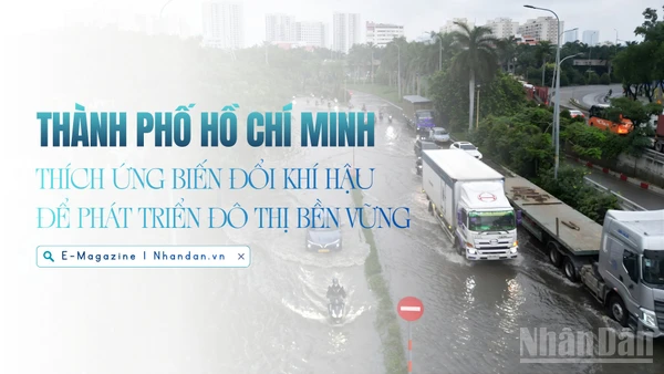 Thành phố Hồ Chí Minh Thích ứng biến đổi khí hậu để phát triển đô thị bền vững