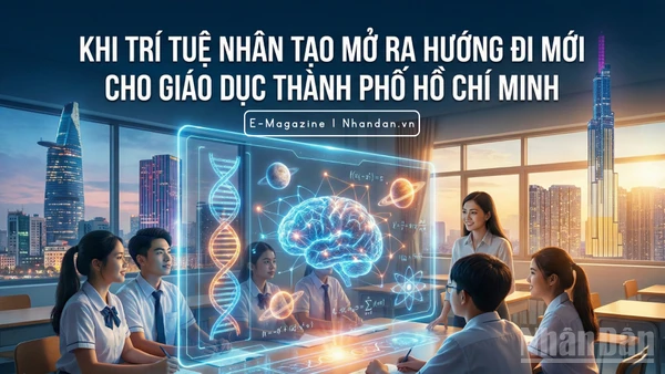 Khi trí tuệ nhân tạo mở ra hướng đi mới cho giáo dục Thành phố Hồ Chí Minh 