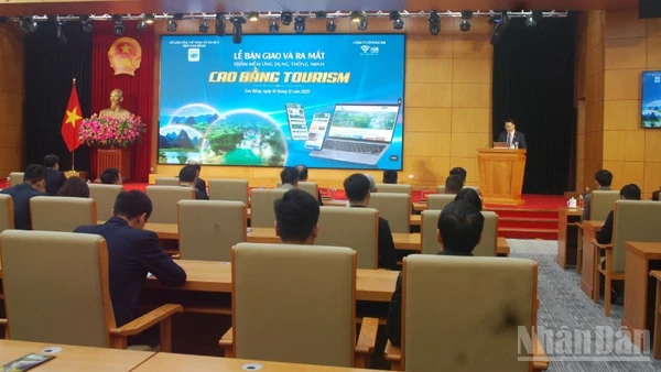 Quang cảnh buổi lễ.