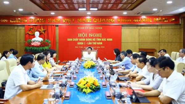 Hội nghị lần thứ 5 Ban Chấp hành Đảng bộ tỉnh Bắc Ninh khóa I.