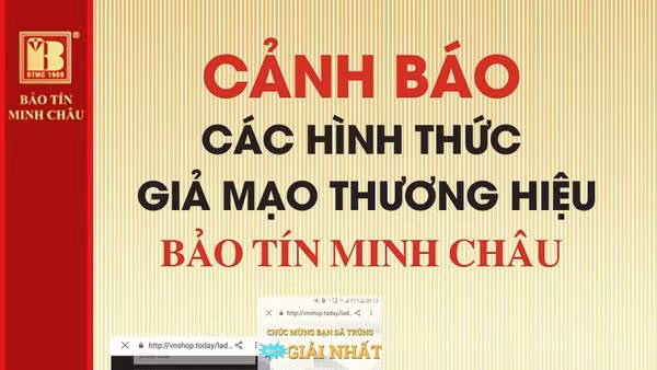 Các thương hiệu vàng bạc cảnh báo tình trạng lừa đảo qua Facebook tích xanh giả.