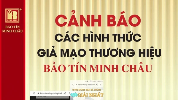 Các thương hiệu vàng bạc cảnh báo tình trạng lừa đảo qua Facebook tích xanh giả.