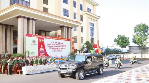 Công an tỉnh Đắk Lắk ra quân đợt cao điểm tấn công trấn áp tội phạm, bảo đảm an ninh, trật tự trong dịp trước, trong và sau Tết Nguyên đán Bính Ngọ.