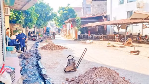 Phường Phan Đình Phùng (Thái Nguyên) thực hiện chỉnh trang, thoát nước ngõ phố trên địa bàn.