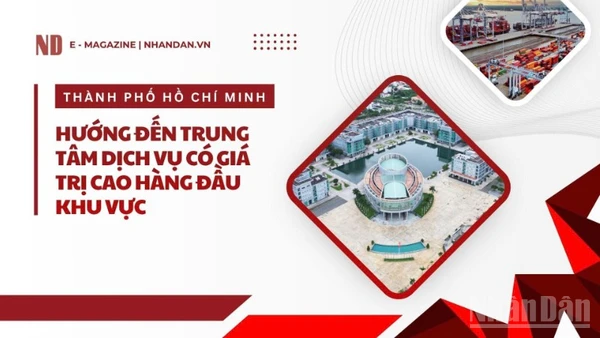 Thành phố Hồ Chí Minh hướng đến trung tâm dịch vụ có giá trị cao hàng đầu khu vực