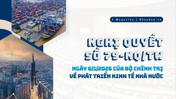 Nghị quyết số 79-NQ/TW, ngày 6/1/2026 của Bộ Chính trị về phát triển kinh tế nhà nước