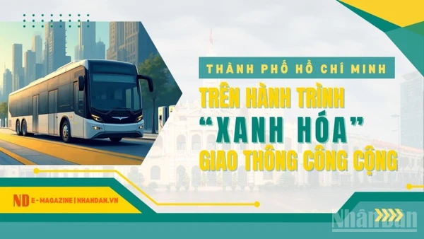 Thành phố Hồ Chí Minh trên hành trình “xanh hóa” giao thông công cộng 