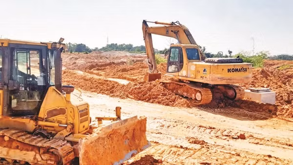 Hạ tầng Khu Công nghiệp Sông Công II, giai đoạn 2 đang được khẩn trương thi công để đầu năm 2026 giao đất cho nhà đầu tư thứ cấp.