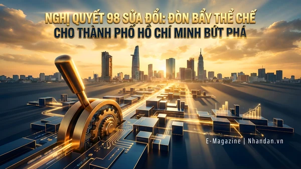 Nghị quyết 98 sửa đổi: Đòn bẩy thể chế cho Thành phố Hồ Chí Minh bứt phá