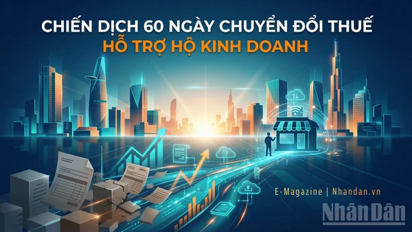 Chiến dịch 60 ngày chuyển đổi thuế giúp “lên đời” hộ kinh doanh
