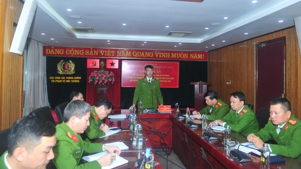 Thiếu tướng Thân Văn Hải, Cục trưởng Cục Cảnh sát Phòng chống tội phạm về môi trường (Bộ Công an).