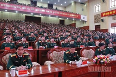 Quang cảnh lễ tốt nghiệp.