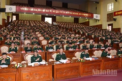 Quang cảnh hội nghị tổng kết năm học 2024-2025.