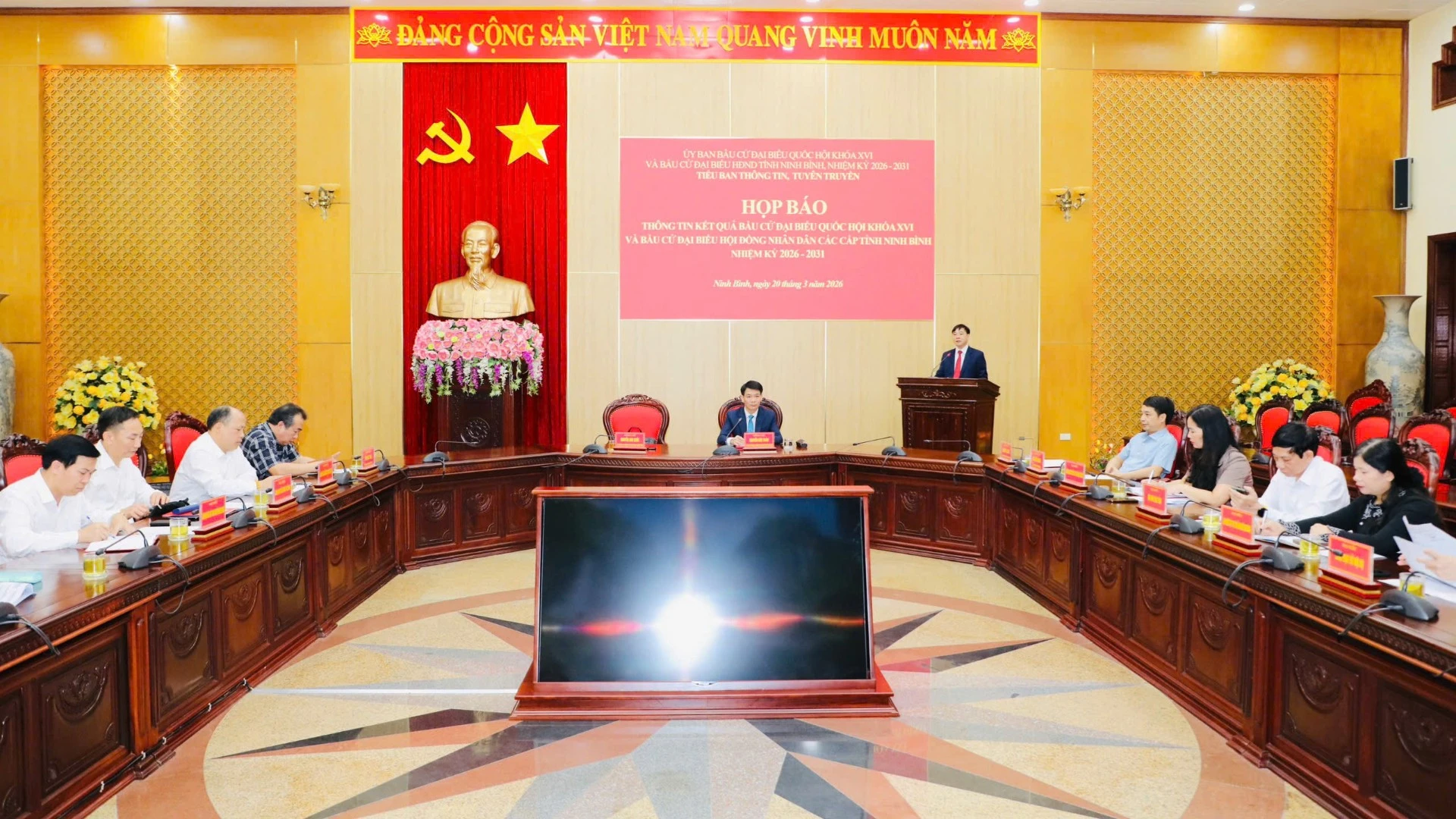 Ninh Bình công bố kết quả bầu cử: Tỷ lệ cử tri tham gia đạt 99,53%