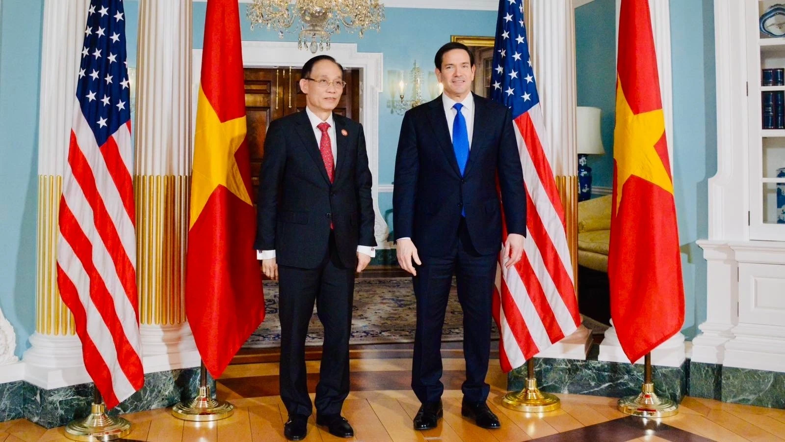 Bộ trưởng Lê Hoài Trung và Ngoại trưởng Rubio thảo luận về quan hệ Việt Nam - Hoa Kỳ