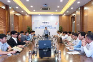 Toàn cảnh cuộc họp về vận hành hệ thống điện miền trung trong năm 2026. 