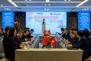 Toàn cảnh Hội nghị phối hợp vận hành lưới điện liên kết Việt Nam - Trung Quốc.