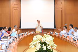 Tổng Bí thư, Chủ tịch nước Tô Lâm và các đồng chí lãnh đạo Đảng, Nhà nước dự Phiên họp thứ 2 của Ban Chỉ đạo Trung ương về phát triển văn hóa Việt Nam. (Ảnh: ĐĂNG KHOA)