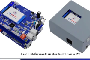 Sản phẩm ‘Make by EVN’ do kỹ sư Phạm Duy Phước và nhóm kỹ sư Thủy điện Đồng Nai phát triển. 