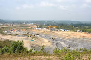 Sau khi hoàn tất các bước chuẩn bị kỹ thuật và mặt bằng, dự án Nhà máy Thủy điện Trị An mở rộng đang bước vào giai đoạn tăng tốc với nhiều hạng mục quan trọng.