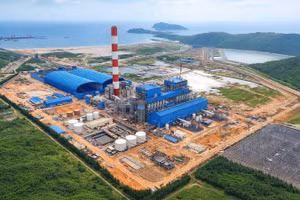 Toàn cảnh Dự án Nhà máy Nhiệt điện Quảng Trạch I.