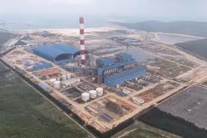 Nhiều hạng mục quan trọng của Trung tâm điện lực Quảng Trạch đã hoàn thành. 