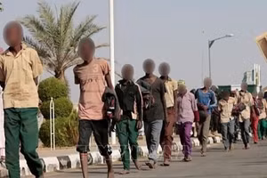 Các học sinh trường Hồi giáo ở Tegina, Nigeria được các tay súng trả tự do. (Ảnh tư liệu - minh họa: Dailylive/TTXVN)