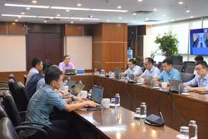 Ban Điều hành bảo đảm cung ứng điện năm 2026 NSMO họp nhằm rà soát công tác chuẩn bị vận hành hệ thống điện cho cao điểm nắng nóng. (Ảnh: NSMO)